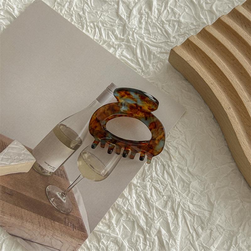 Luxury Korean Minimalist Acetate Claw Hair Clip for Women