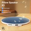 Neues Schlafzimmer Kissen Lautsprecher Sound Bluetooth Unter dem Kissen Schlaf Lautsprecher Stereo Bass Weißes Rauschen Mit Timer Zum Schlafen Geschenke