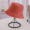 Bucket Hat Men's and Women's Sunscreen Visor Hat Washed Cotton Old Basin Hat Retro Cowboy Hat Travel Small Face