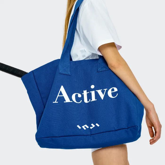 INJIACTIVE TOTE BAG Blue