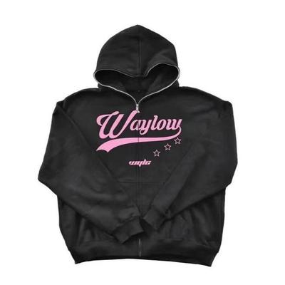 Sweatshirt Unisexe Gothique Y2K Crâne - Hoodie à Fermeture Éclair Oversize Harajuku