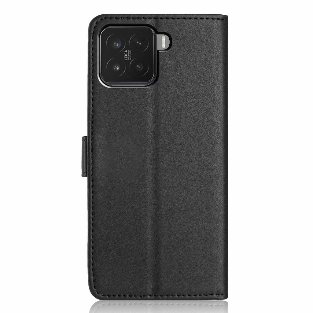 For Xiaomi 15T Pro Wallet Case with Strap/Multiple Card Slots Solid Color Leather Stand Phone Cover