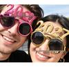 2027 New Year's Eve Decorative Round Lens Glasses for Parties & Gatherings