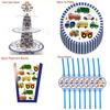 Kinder Engineering Auto Geburtstagsparty Thema Einweggeschirr Set**