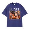 Stay Strong Punch The Monkey Printed T Shirts Unisex Women Oversized Fashion Style Tshirt 100 Cotton Short Sleeve Casual Tshirts