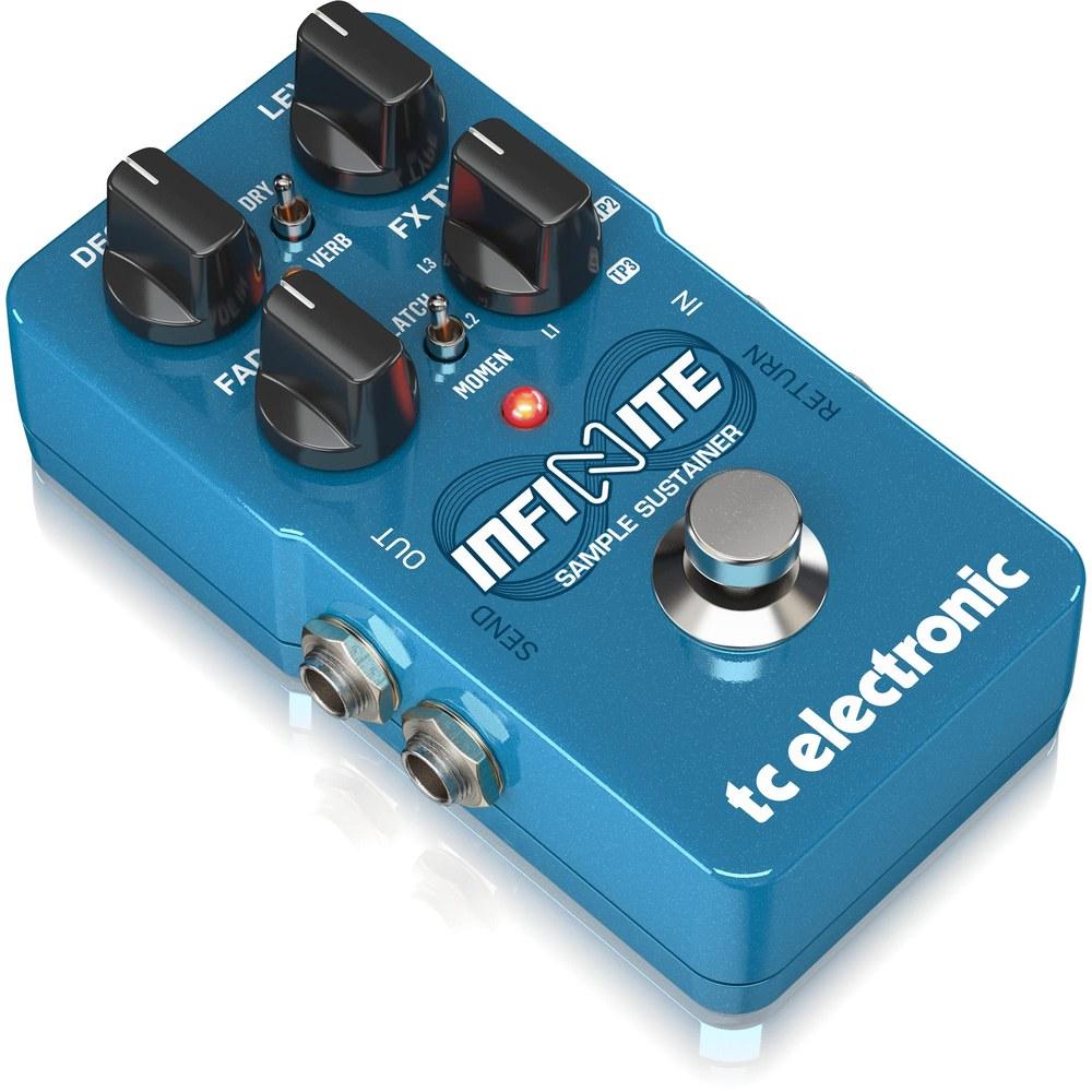 TC Electronic Sample & Sustain Pedal Multi-Layer Sustain Reverb Modulation Engine TonePrint Support Blue