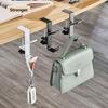 Bag Hanger Punch-free Table Side Hook Wall Hanging Racks Multi-functional Holder for Cloth Coat Keys Bathroom Towel Organizer