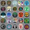 Life Tree Graffiti Stickers: 50 Creative Totem Designs for Journals, Phone Cases, Suitcases