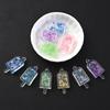 Artworks Handicrafts Glow-in-Dark Resin Ice Cream Pendant Transparent Simulation Keychain DIY Craft Decor Accessories
