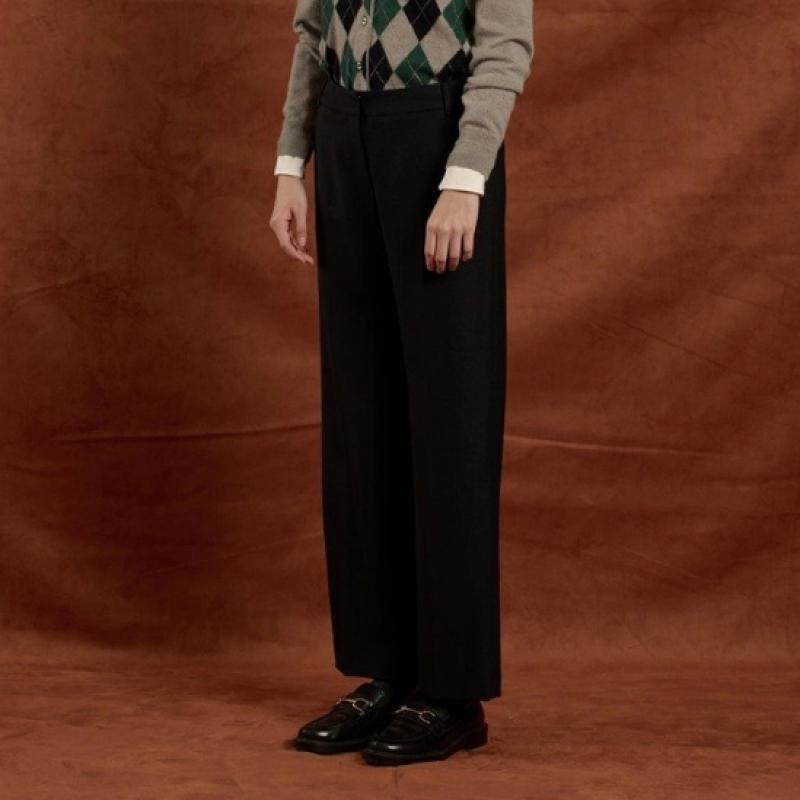 BCBG Wool Blend Straight Pants B5w9p305
