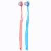 Dog Toothbrush Set Small Head Pet Toothbrush 2pcs Dog Teeth Cleaning Round Head Cat Toothbrushes 2PCS Set Oral Care Pet Products