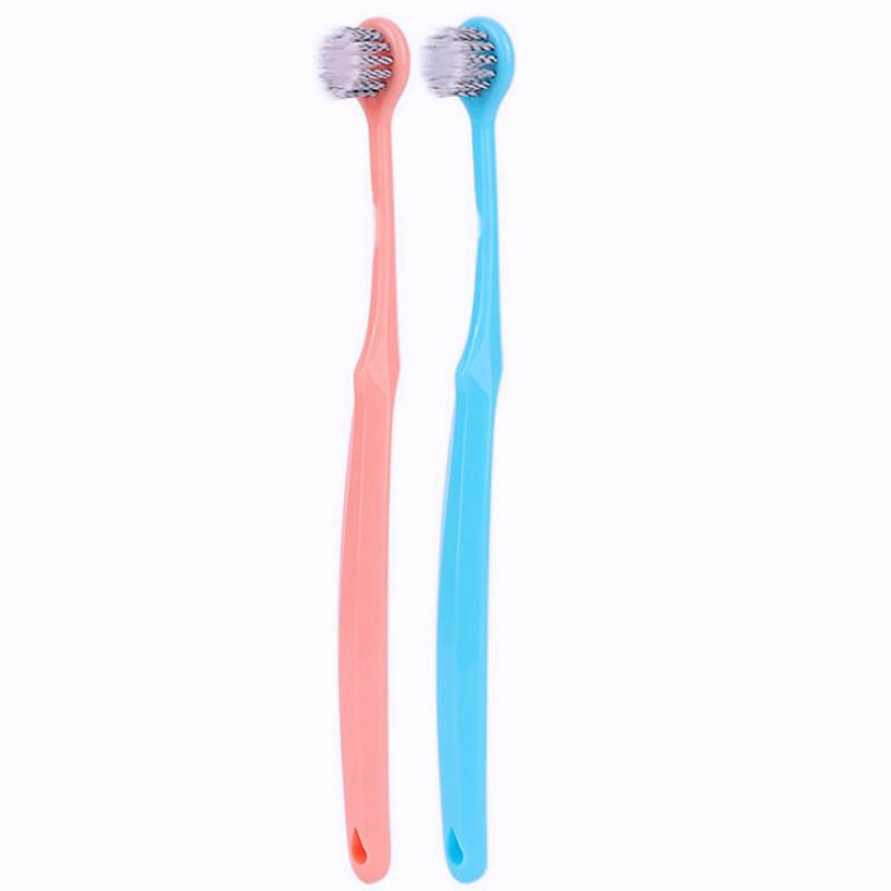 Dog Toothbrush Set Small Head Pet Toothbrush 2pcs Dog Teeth Cleaning Round Head Cat Toothbrushes 2PCS Set Oral Care Pet Products