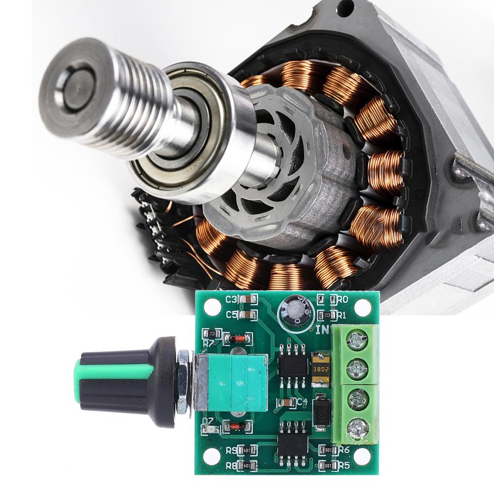 בקר מהירות מנוע DC PWM 1.8 15VDC 1803BK בקר ויסות מנוע 30W