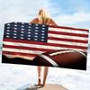 3D Cracked Wall Baseball Microfiber Beach Towel Oversized Extra Large Personalized Sports Theme Pool Blanket for Boys Toddler