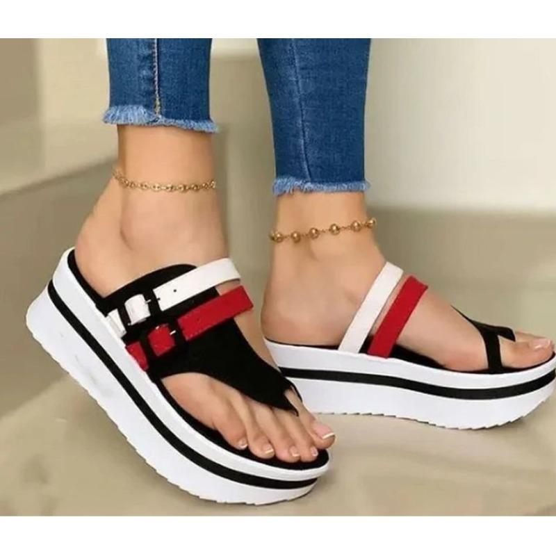 Luxury Women Sandals New Platform Sandals For Summer Wedges Shoes Women Platform Heels Sandalias Mujer Luxury Summer Flip Flops