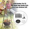 Stativ Outdoor Feuerstelle BBQ Runde Schale Garten Terrasse Extra Großer Grill