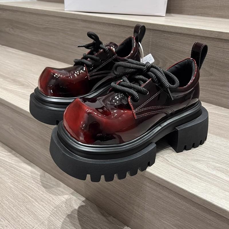 Fashion Women Platform Shoes 2025 Trend New Fashion Loafers Summer Chunky Marie Janes Brand Shoes Woman Sneakers Lace Up Zapatos Mujer