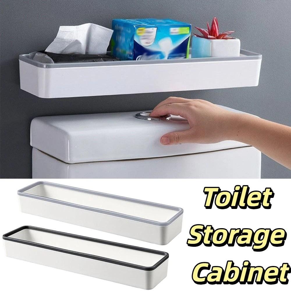 Wall-Mounted Toilet Storage Cabinet Space-Saving Above Toilet Rack Wall Hanging Rack Above Toilet