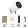 HY300 Mini HD Smart Home Projector for Bedroom Wall