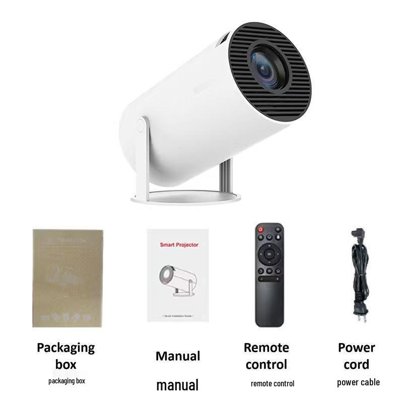 HY300 Mini HD Smart Home Projector for Bedroom Wall