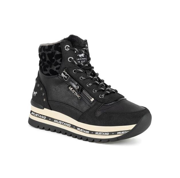 Mustang 1364-503 Ankle Boots, Black