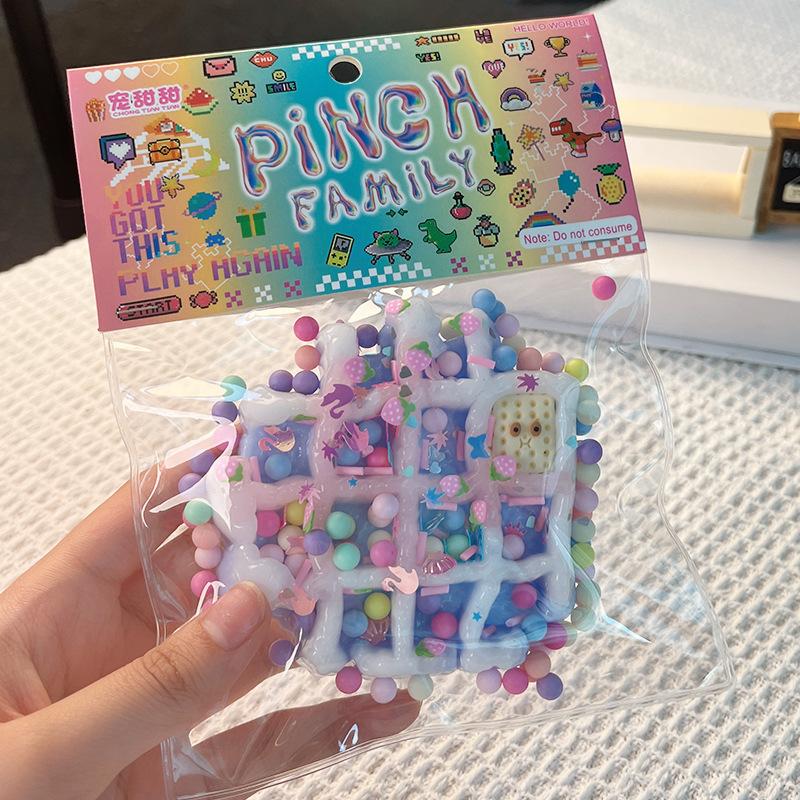 New Arrival Donut Plush Cat Claw Squishy Soft Texture Cute Appearance Blind Bag Stress Relief Cute Gift