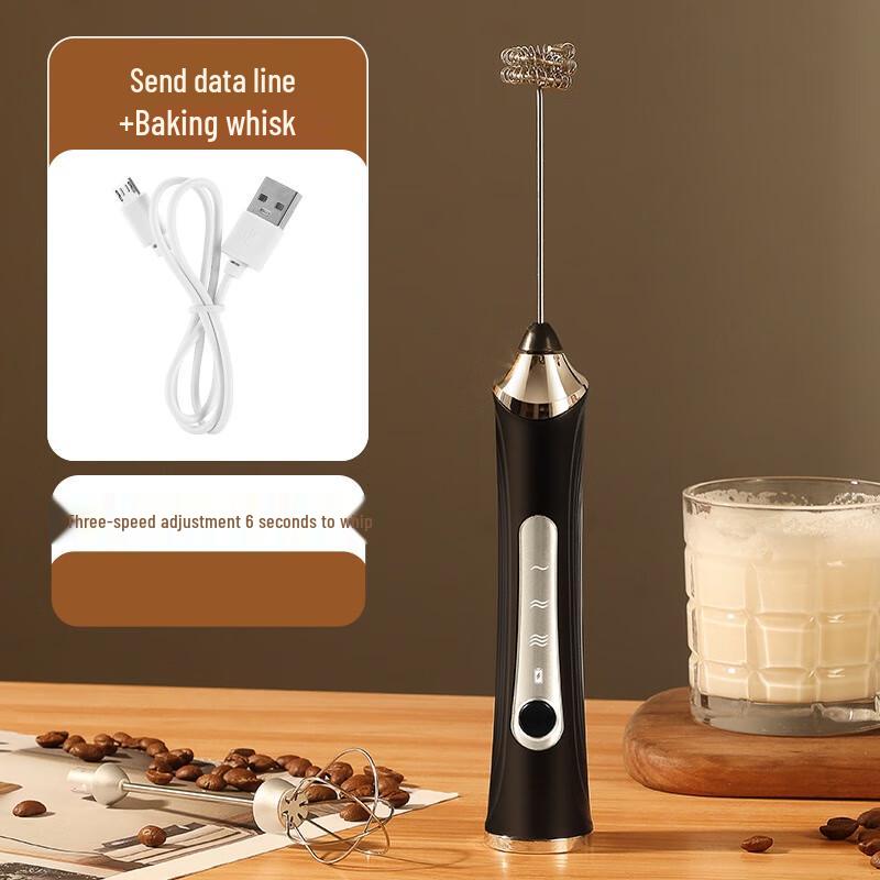

Rechargeable Milk Frother and Coffee Stirrer