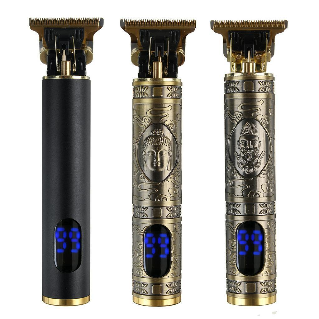 5V 10W USB Rechargeable Electric Hair Clipper Hair Trimmer Beard Razors Men Cordless Baldheaded Haircut Machine With LCD Display New