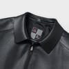 Autumn men's lapel genuine leather jacket men's business casual leather jacket sheepskin jacket