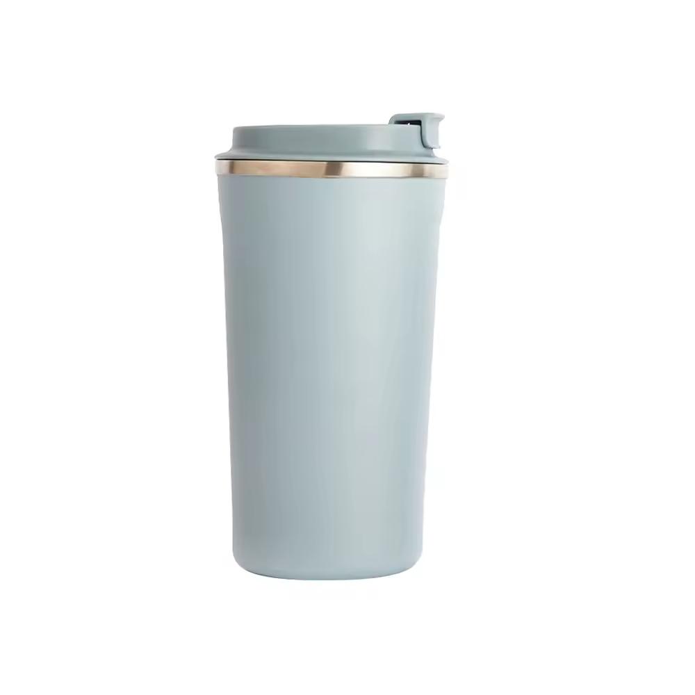 Custom Logo Coffee Mug Stainless Steel Thermos Cup Water Bottles 380mL Vacuum Portable Flask Tumblers Cups Water Bottle