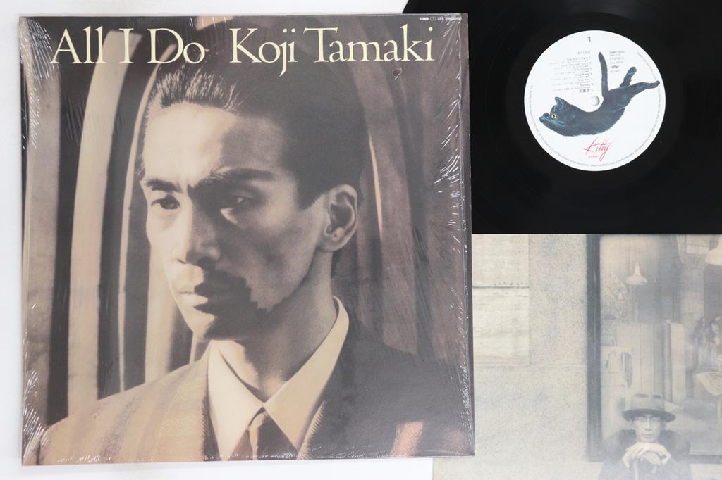 LP Record KOJI TAMAKI - All I Do 28MS0150 KITTY 1987 Japan Japanese Pop/Rock Used