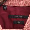 Gucci Made In Italy Floral Long Sleeve Western Shirt 40 Red Series Men's Used