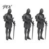 Gothic Home Library Ornament Medieval Knight Bookshelf Decor, Armored Bookend Statue, Shelf Decoration, Unique Birthday Gift for Readers Castle Theme