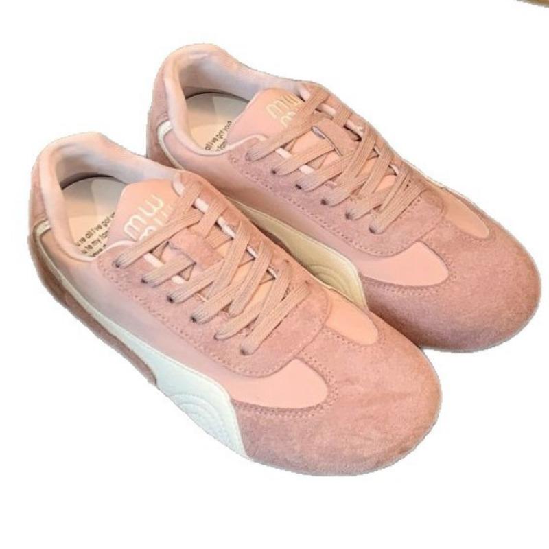 Damen Herbst neue Farbabstimmung atmungsaktive flache Mode Sport- und Freizeitschuhe