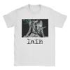 Unisex Unisexs TShirts Serial Experiunisexts Lain Lwakura Funny Cotton Tee Shirt Short Sleeve Anime Sci Fi Unisexga T Shirts Plus Size