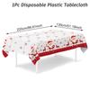 Christmas Tablecloth Merry Christmas Decorations For Home 2025 Navidad Noel Kerst Xmas Table Decor Gifts New Year 2026 Natal