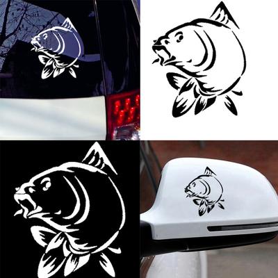 Decorazione impermeabile per decalcomanie per auto da pesca alla carpa, camion, kayak, barca