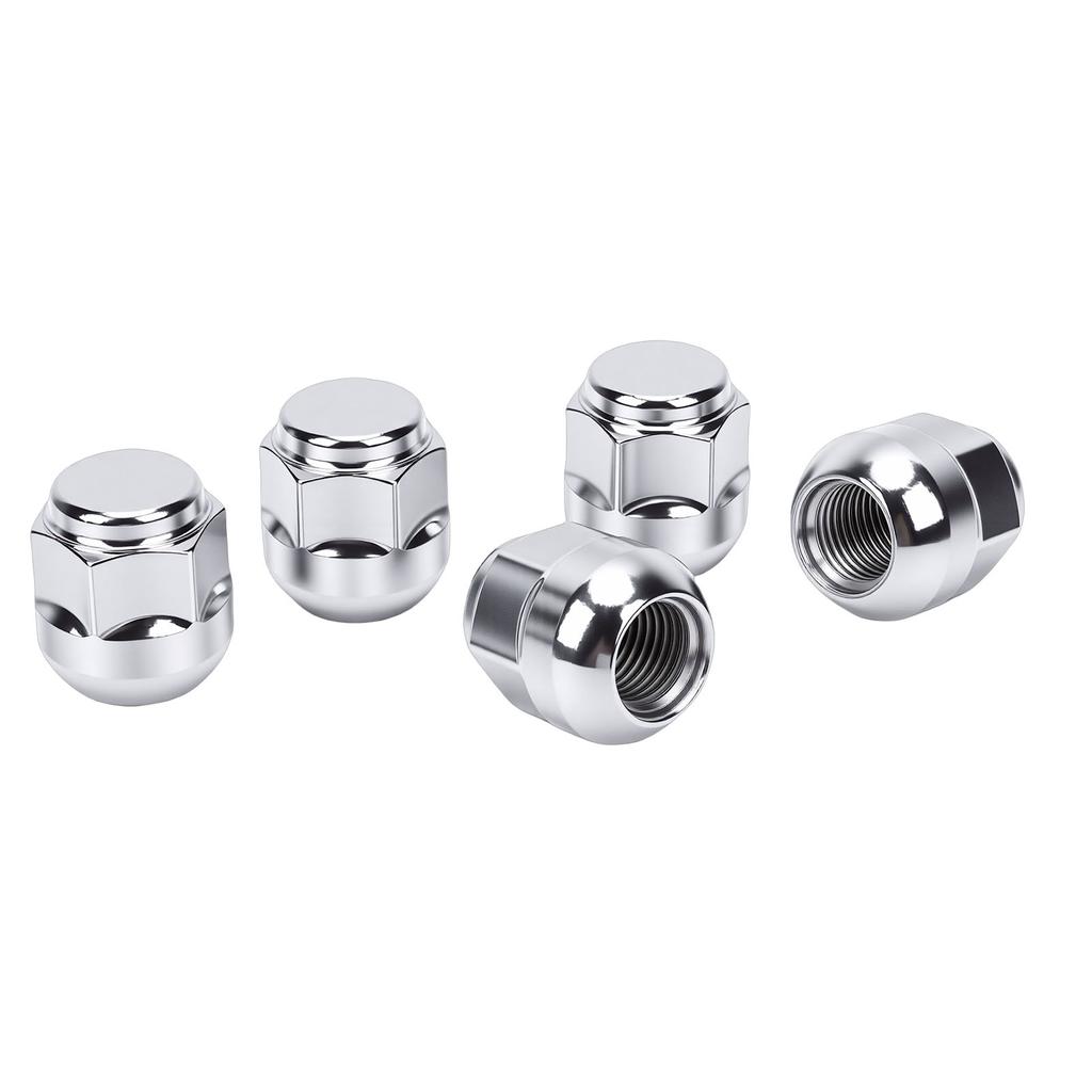 5PCS M14x1.5 Front and Rear Wheel Nuts S90304 TK4 A01 Steel Replacement for MDX RLX TL ZDX
