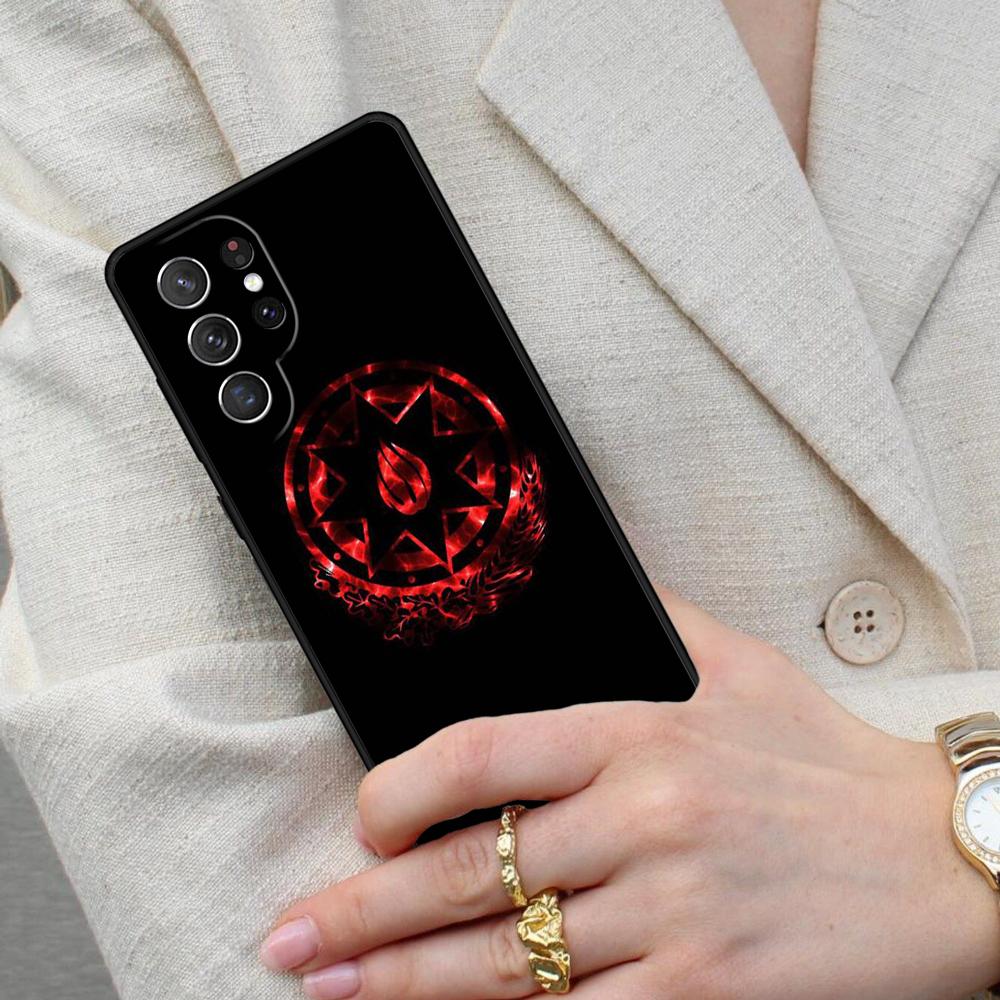 Azerbaijan Heart Love Flag Cell Phone Case for Samsung Galaxy S26 Ultra S25 S24 S23 S22 S21 S20 Note10 Cover