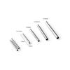 Stainless Steel Pass-through Tube Bracelet Connector Simple Handmade Hollow Designer Tube Necklace Beading DIY Jewelry Findings