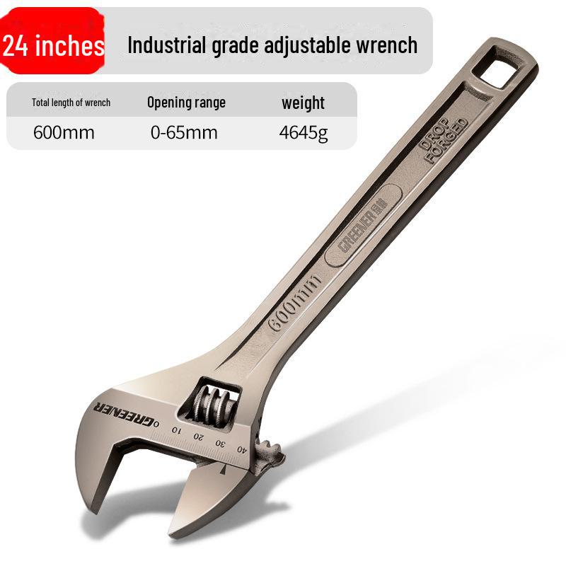 Green Forest Multi-Functional Adjustable Wrench - Universal Movable Tool for Pipes & Faucets