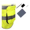 High Visibility Mesh Safety Reflective Vest with Pockets and Zipper Meets ANSI/ISEA Standards