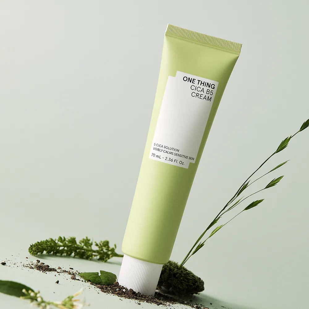 ONE THING Cica B5 Cream Soothing Hydrating 70ml + Mini Toner 30ml Set