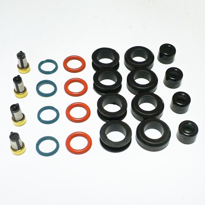 4 Kits Fuel Injector Repair Kits For 23250-28080 195500-0310 Fit forToyota Corolla Camry Rav4 Solara Scion 2.4L(AY-RK112)