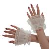 Elegant Pearl Lace Cuffs Sleeves Wrist Cuffs For Nail Art Photography And Fashion Decorative Sleeves Hand Accessories