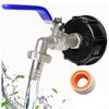 Ibc Container Accessories 3/4 Inch Brass Ibc Tank Ibc Tank Adapter Valve For S60 X 6 Water Tank Ibc - Pengj