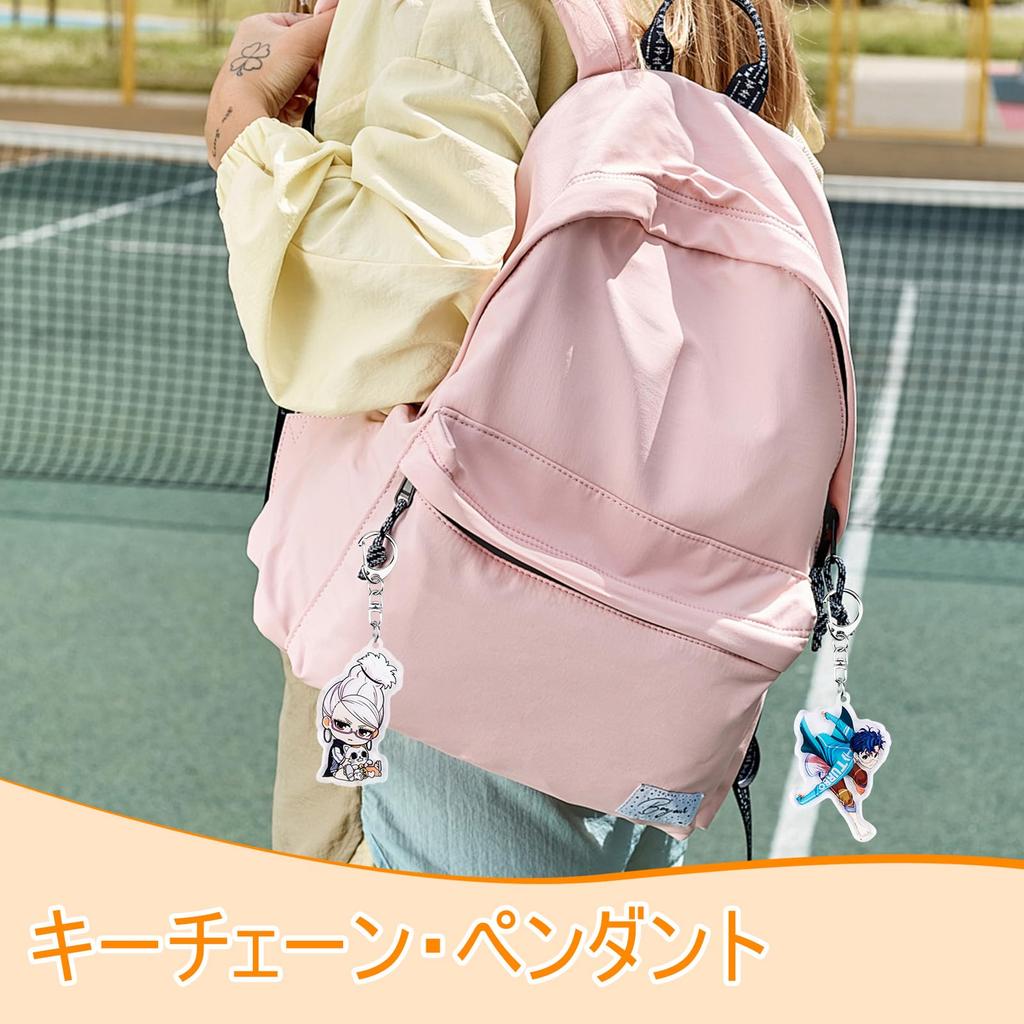 Keychain Set of Turbo Ayase Takakura Ayase Shiratori Maneki Acrylic Keychain Cute Anime Goods Bag Handbag Cosplay Birthday Present [Fantasyon] 8