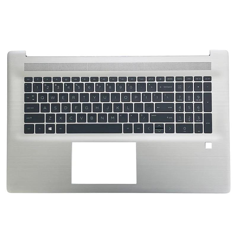 New For 17-CN 17-CP 470 G8 TPN-L140 Laptop LCD Back Cover Front Bezel Palmrest Bottom Case Lid Silver M50382-001 M50396-001
