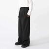 BeatStreet Men's Wear Spring New Suit Pants Loose Straight Korean Fashion Simple Solid Color Male Casual Trousers Wide Leg