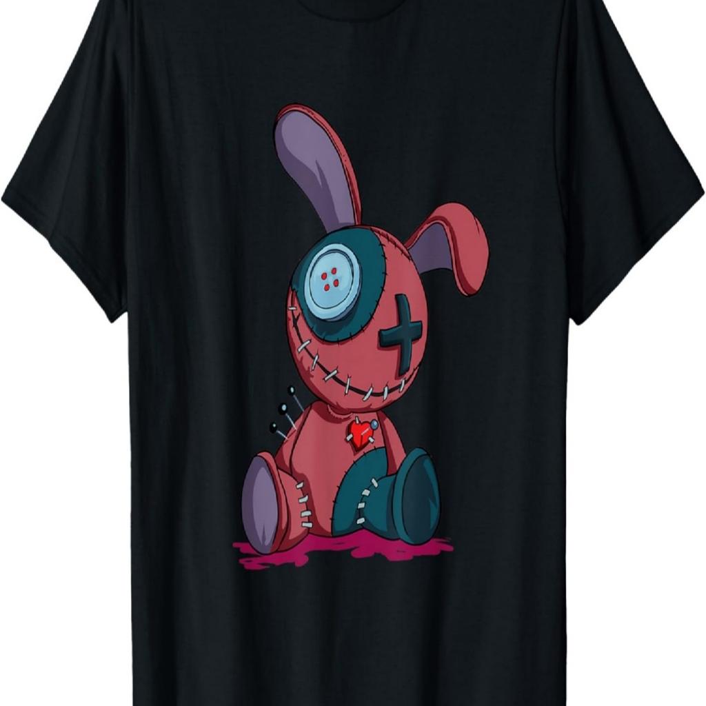 Pastel Goth Shirt Voodoo Doll Halloween Creepy Doll Witch T-Shirt